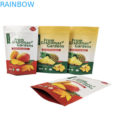 الشعار المخصص ورق الكرافت الوقوف الحقيبة الصف الغذائي الحيوي قابلة للتحلل أكياس ضد الرائحة مع الشعار