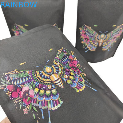 حقائب مايلر قابلة لإعادة الإغلاق خصيصاً حقيبة تغليف ورق الكرافت القائمة للزهور حقيبة سحب قابلة للتحلل البيولوجي مع بقعة الأشعة فوق البنفسجية