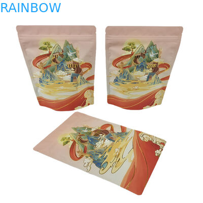 أفضل مبيعات مخصصة للامساك الناعمة كيس مايلر الوقوف أوراق الألومنيوم 3.5 غرام عديم الرائحة البروتين القهوة التوابل الدقيق التعبئة