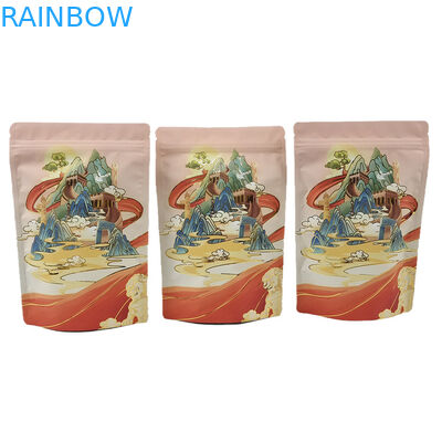 أفضل مبيعات مخصصة للامساك الناعمة كيس مايلر الوقوف أوراق الألومنيوم 3.5 غرام عديم الرائحة البروتين القهوة التوابل الدقيق التعبئة