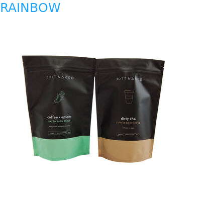 التعبئة والتغليف المخصصة الوقوف حقيبة مايلر حقيبة سحب الألومنيوم ورق الحقيبة لفرش حمام الملح التعبئة والتغليف