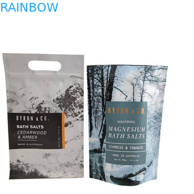 طابعة شعار مخصصة سيبلوك كيس الجسم مسح الصابون حمام قنبلة التعبئة ورق الألومنيوم كيس البلاستيك سيبلر حمام أكياس الملح