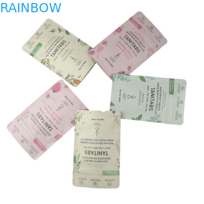 طباعة العلامة التجارية المخصصة قابلة للتسميد من نوع غذائي البولي إيثيلين قابلة للتحلل البيولوجي ورق الكرافت الوقوف على الأقدام كيس مايلر أكياس زيبلوك