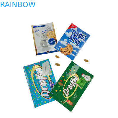 طباعة مخصصة من ورق الألومنيوم حبات البروتين التعبئة والعلبة المكسرات الغذائية حبة الشوكولاته التعبئة والعلبة البلاستيكية الصغيرة