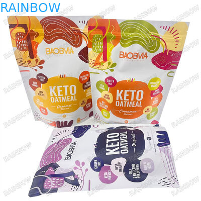 سعر التصنيع الطباعة الرقمية أكياس الغذاء عالية الجودة كيس بلاستيكي لامع الشفاف للخزن الغذائي