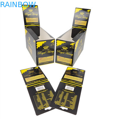 3.التعبئة الغذائية للرجال الصحة العسل الملكي التعبئة الورقية العرض مربع الورقية