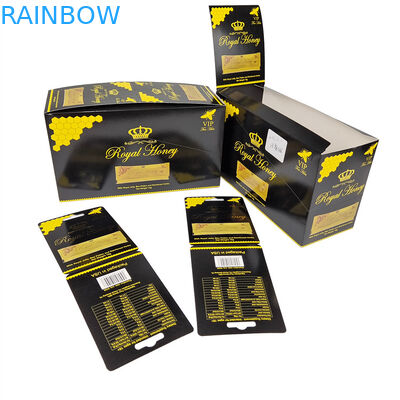 3.التعبئة الغذائية للرجال الصحة العسل الملكي التعبئة الورقية العرض مربع الورقية