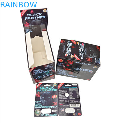 بالجملة عسل وحيد القرن المطبوع بالذهب السر المعجزة العسل 3d ورق بطاقة العرض صندوق العسل أكياس التعبئة والتغليف