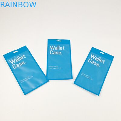 ثلاثي الجانب الختم السحب الفلوت محفظة محفظة الهاتف أكياس التعبئة البلاستيكية