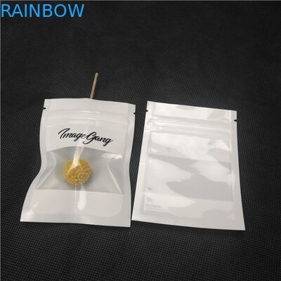 حقائب التعبئة المعدنية المخصصة مع نافذة واضحة