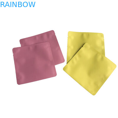 كيسات مغلقة بلاستيكية ثلاثية الجانب أكياس مسطحة ورقة كيس قناع للنفط