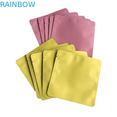 كيسات مغلقة بلاستيكية ثلاثية الجانب أكياس مسطحة ورقة كيس قناع للنفط