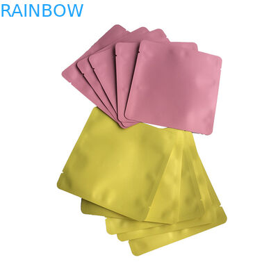 كيسات مغلقة بلاستيكية ثلاثية الجانب أكياس مسطحة ورقة كيس قناع للنفط