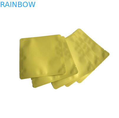 شعار مخصص الصف الغذائي صافي سحب الأمامي 3 جانبي حقيبة الختم لوشاح الوجه