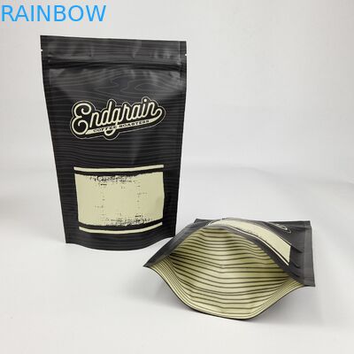 مادة معدنية متطابقة مخصصة الصفيحة الألومنيوم Doypack قفازة غطاء السحب كيس غذاء خفيف البلاستيك