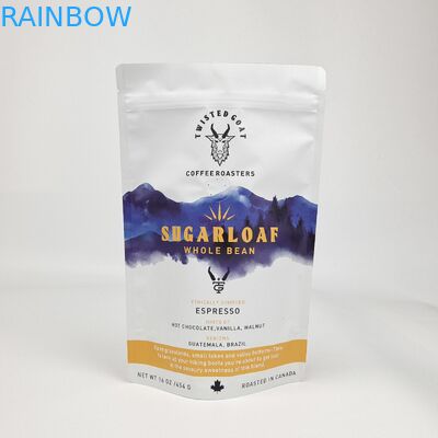 الطباعة الرقمية الملونة من ورق الألومنيوم قابلة لإعادة إغلاق الوقوف ضد الرائحة الزيبر المخصص Mylar التعبئة والتغليف كيس الكيس للغذاء