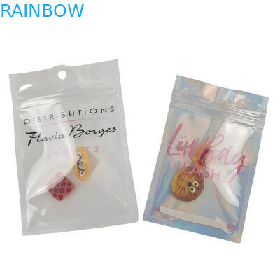 حاويات كيس بلاستيكي مخصصة طباعة الحفرة للتعبئة المهنية