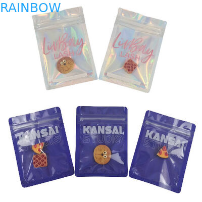 حاويات كيس بلاستيكي مخصصة طباعة الحفرة للتعبئة المهنية