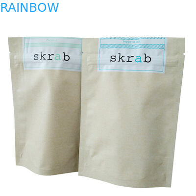 كيسات من ورق الفضة القائمة مع تصميم حزمة Doy للتغليف القهوة