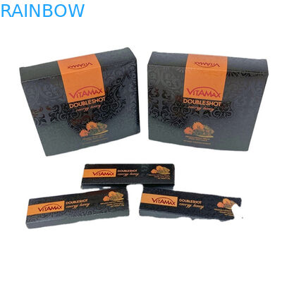 البيع الساخن الفارغ الثور الأسود العسل كيس التعبئة البلاستيكية مع مربع العرض كيس مايلر العسل السائل كيس التعبئة