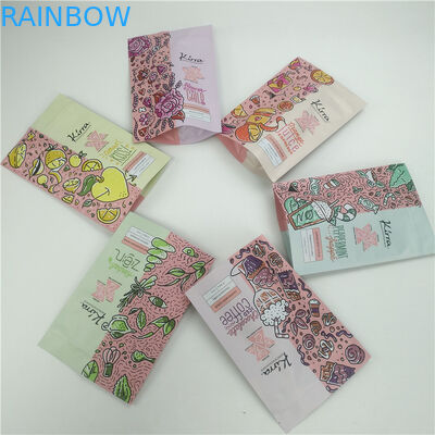 إعادة تدوير زيب قفل الوقوف كيس الجسم مسح مستحضرات التجميل حمام الملح كيس التعبئة البلاستيكية