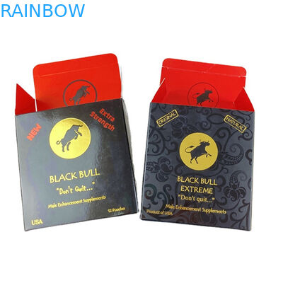 السعر بالجملة صندوق العسل الفاخر والأفلام التغليف مجموعة كاملة حبوب العسل الخشبية الذهب الثور الأسود