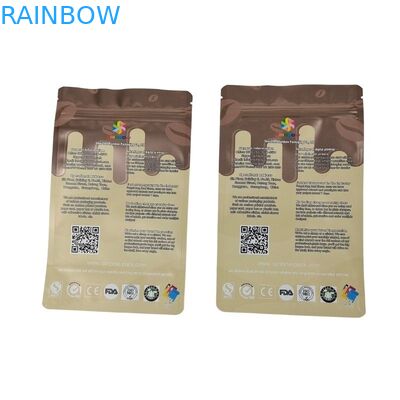 120 حزم أكياس الوجبات الخفيفة ذات السطح المات والطباعة الرقمية للمنتجات