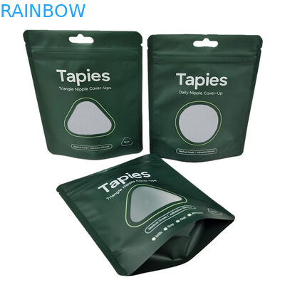 المصنع الموردة قابلة لإعادة الاستخدام مختومة مايلر الحلمة بقع تغليف كيس طباعة مخصصة كيسات ضد الرائحة مع الشعار