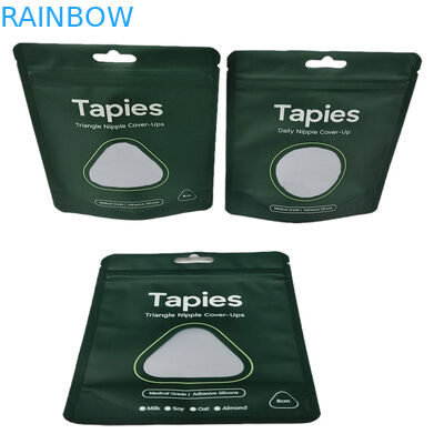 المصنع الموردة قابلة لإعادة الاستخدام مختومة مايلر الحلمة بقع تغليف كيس طباعة مخصصة كيسات ضد الرائحة مع الشعار