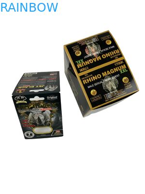 بيع ساخن حبوب منع الحمل المخصصة تعبئة ورقية بطاقة قرص وحيد القرن حبوب منع الحمل بطاقة ورقية مطبوعة مع بثور