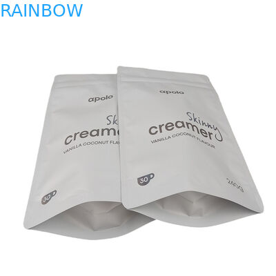 بيع بالجملة بطاقة ألومنيوم عازمة على الرائحة كيس الشاي البروتين القهوة مسحوق 250 غرام 500 غرام 1 كجم أكياس مايلار قابلة لإعادة إغلاق