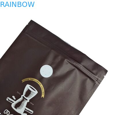 طباعة واضحة كيسات التعبئة الغذائية بالجملة المعدنية المخصصة مع قفل زيب قفزة كيس التعبئة البلاستيكية