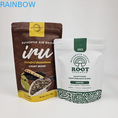 تخصيص المطرقة الناعمة لمسة الوقوف الحقيبة سحب البلاستيكية حزمة كيس للكعك المكسرات الحلوى الغذاء التعبئة