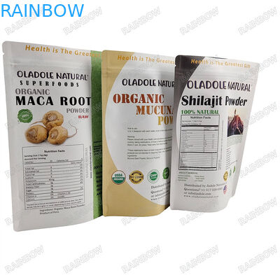 عينات مجانية MOQ منخفضة كيس غذاء حيوانات أليفة عالي الجودة مع إغلاق سحاب متاح