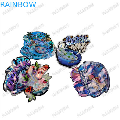 CMYK ألوان بانتون 3.5g 7g 14g 28g أكياس شكل خاص مع حبر صديق للبيئة للطباعة الحفرية