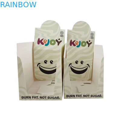 طباعة ملونة بقعة صندوق حزم من الورق المقوى للكميات القابلة للتخصيص والطباعة CMYK