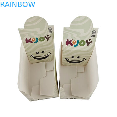 طباعة ملونة بقعة صندوق حزم من الورق المقوى للكميات القابلة للتخصيص والطباعة CMYK