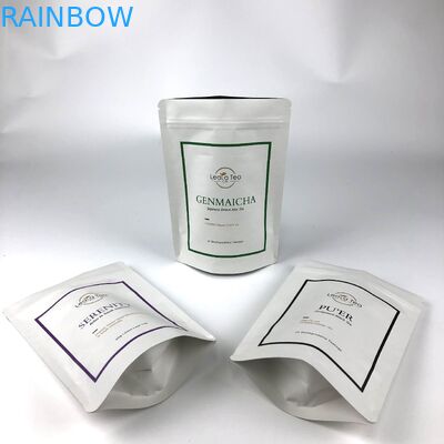 طريقة شحن قابلة للتفاوض وصمام إزالة الغازات كيس الورق الكرافت أكياس الشاي