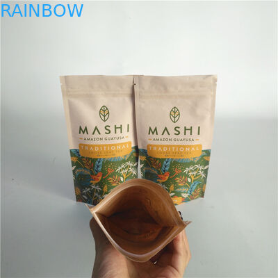 طباعة الحفرة الوقوف ك أكياس ، مسحوق الحليب كيس من ورق الألومنيوم مع السحاب