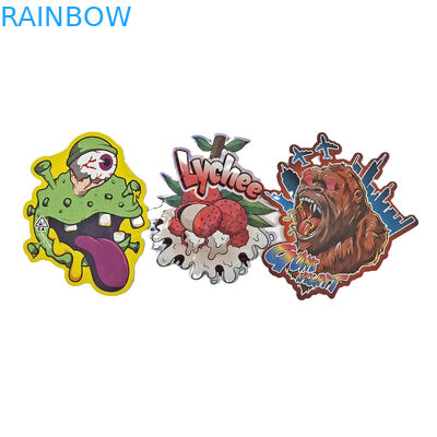 حقائب زبدة مصممة خصيصاً ضد الأطفال حقائب هولوغرافية للوجبات الخفيفة ومنتجات السلع البلاستيكية