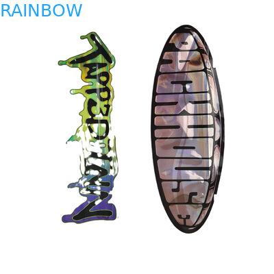 تعديل 3.5g هولوغرافي القطع الميت كيس مايلر غير منتظم شكل التعبئة والتغليف سحب ضد الرائحة القطع الميت كيس التعبئة والتغليف البلاستيكي