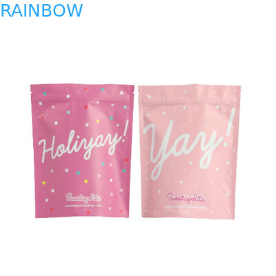 أكياس الوجبات الخفيفة الفاكهة المجففة التعبئة والإغلاق سحب الطابع المخصص أوراق الألومنيوم المطبوعة مقاومة للماء