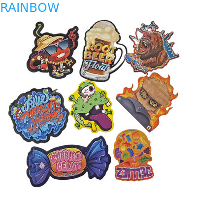 شعار مخصص مطبوع بقطع مروري حقائب زيبلوك صغيرة قفزة 3.5 غرام التعبئة الغذائية الصف التعبئة الغذائية ضد الرائحة مع زيبلر مايلار با