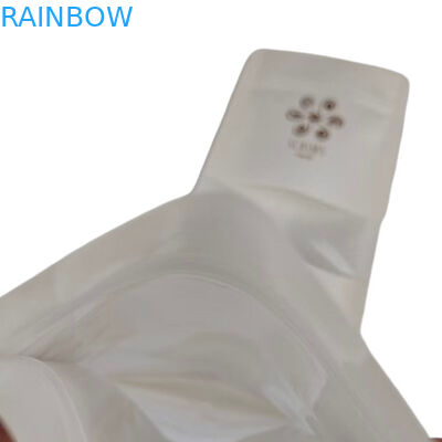 نافذة واضحة من البلاستيك أكياس الزيبر الوقوف كيس ورقية مطلية الطباعة الرقمية