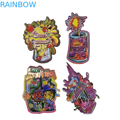 عازلة على الرائحة المطبوعة خصيصاً 3.5g خاصة شكل غير منتظم الغذاء التعبئة والتغليف