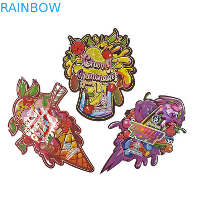 بيع بالجملة 3.5 غرام حقائب الزيبلوك المقطعة حسب الطلب للتغليف الغذائي