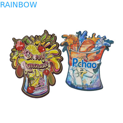 بيع بالجملة 3.5 غرام حقائب الزيبلوك المقطعة حسب الطلب للتغليف الغذائي