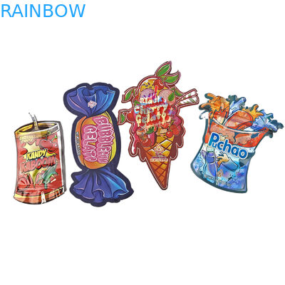 بيع بالجملة 3.5 غرام حقائب الزيبلوك المقطعة حسب الطلب للتغليف الغذائي