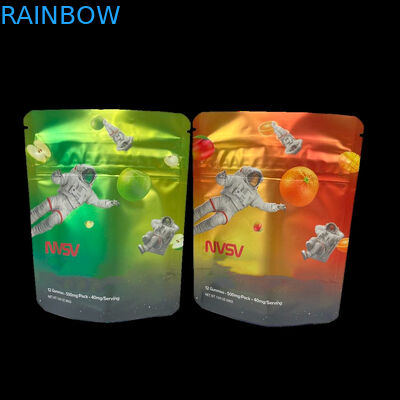 3.5 جرام أكياس بلاستيكية التعبئة والتغليف العلامة المخصصة المطبوعة CBD الكوكيز