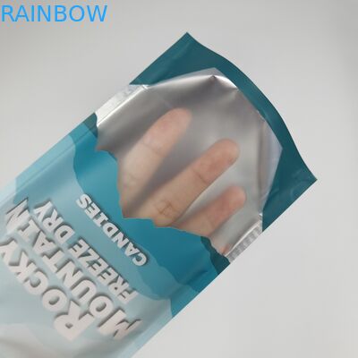 طابع مطبوع على الطلب طابع حرارة 250 غرام 500 غرام الحلويات كيس الدمى ضد الرائحة الوقوف الحقيبة البلاستيكية التعبئة